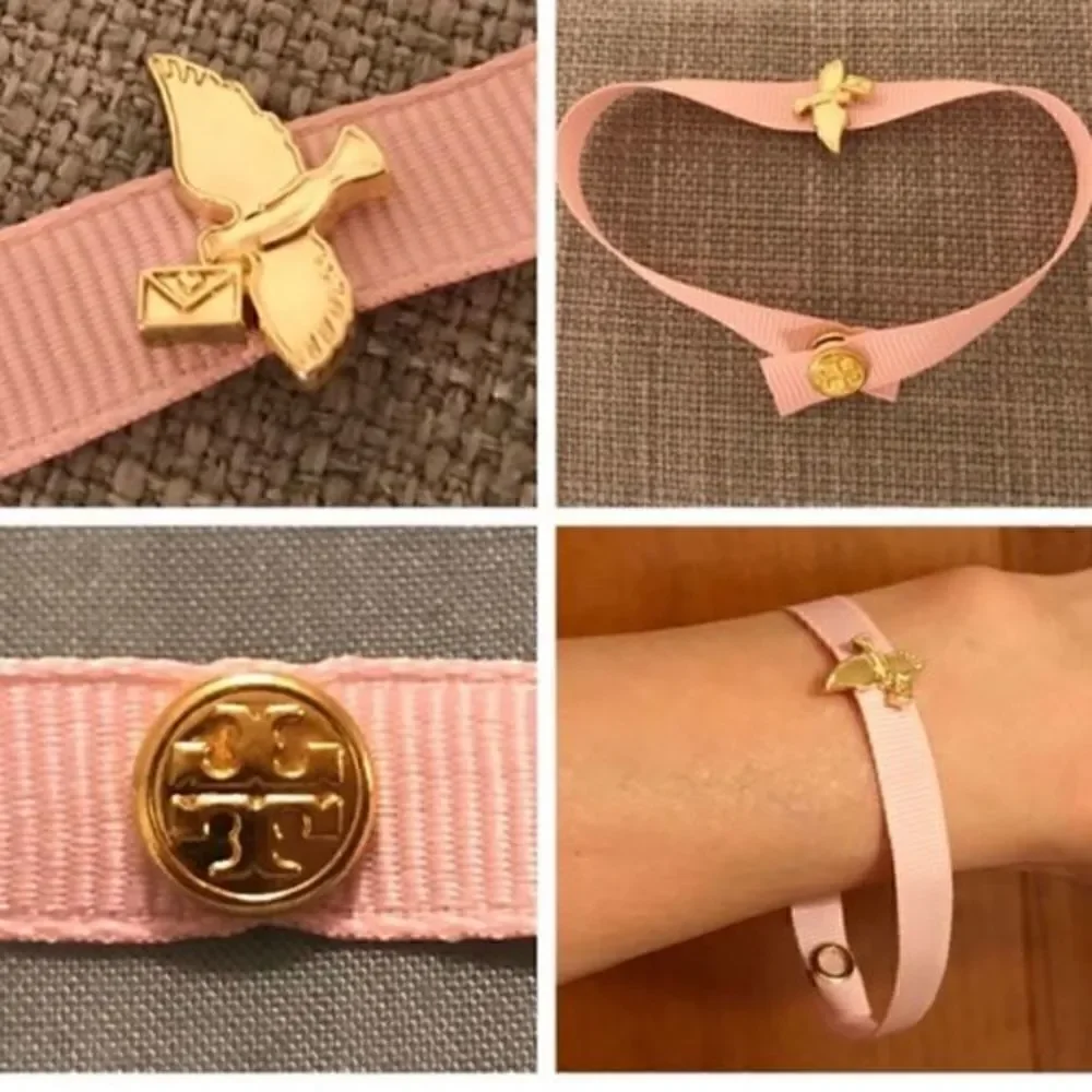 TORY Burch Love Relentlessly Ribbon Bracelet !